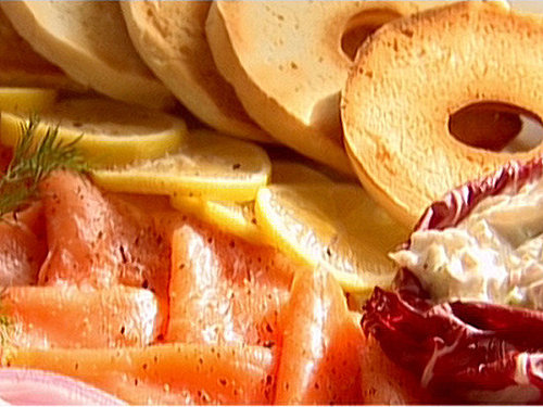 Smoked Salmon and Whitefish Salad Platter Smoked Salmon and Whitefish Salad Platter