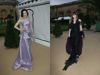 Battle of the Dior: Von Teese vs. Bellucci Battle of the Dior: Von Teese vs. Bellucci