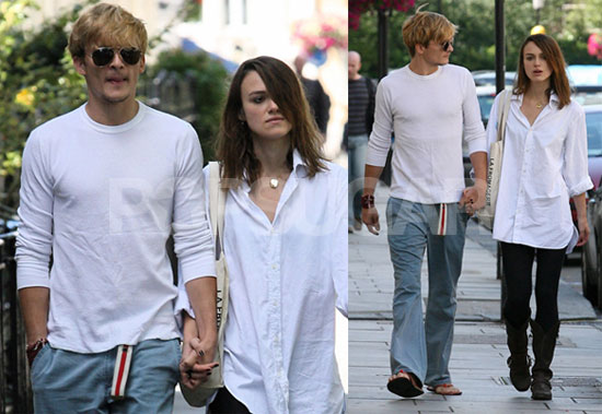 Why The Long Face, Keira? Rupert Looks Cute! Why The Long Face, Keira? Rupert Looks Cute!