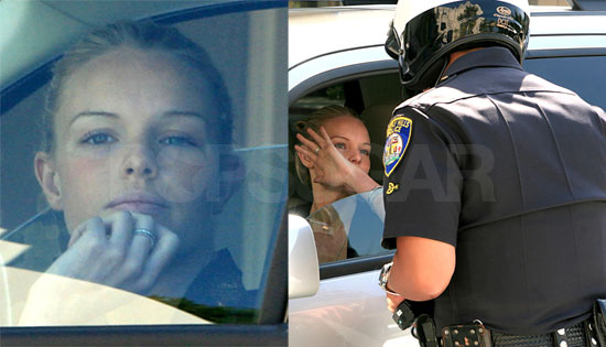 Even Kate Bosworth Gets Pulled Over Even Kate Bosworth Gets Pulled Over