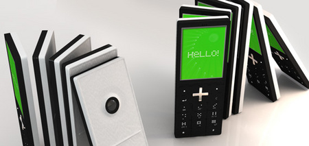 The Slick Domino-Themed Phone The Slick Domino-Themed Phone