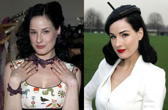 Do You Like Dita Von Teese Au Naturel or All Made Up? Do You Like Dita Von Teese Au Naturel or All Made Up?