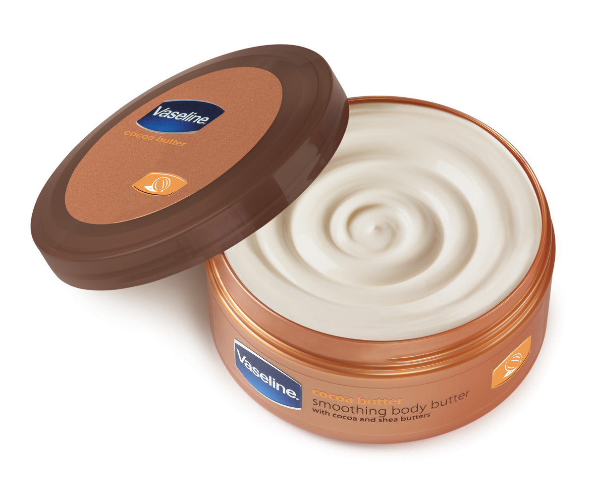 Doing Drugstore Vaseline Cocoa Butter Smoothing Body Butter POPSUGAR