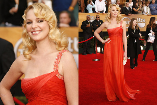 SAG Awards Red Carpet: Katherine Heigl SAG Awards Red Carpet: Katherine Heigl