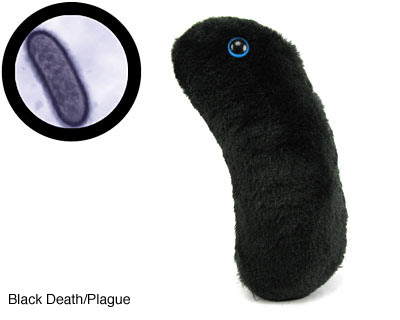 e coli plush toy