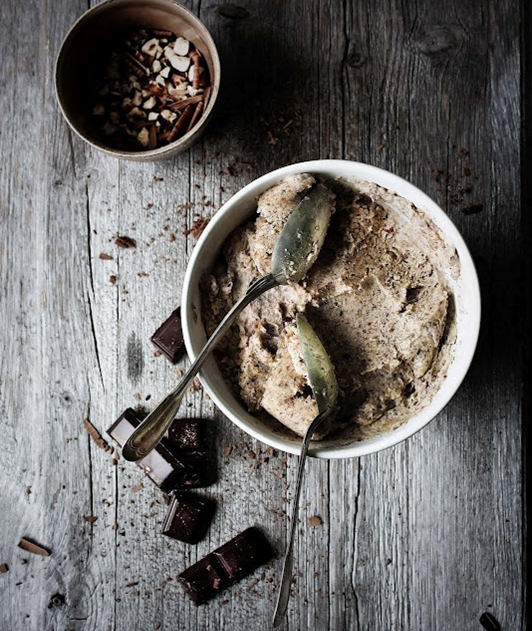 terrablack :: Taste :: Banana Ice Cream w/Dark Chocolate Shavings terrablack :: Taste :: Banana Ice Cream w/Dark Chocolate Shavings