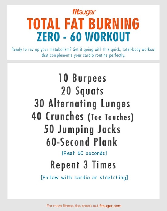 fat burning workout low impact