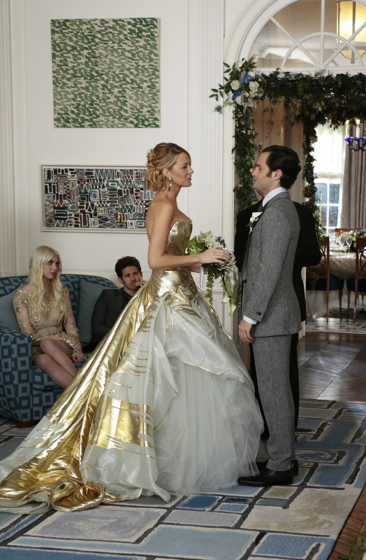 Serena and Dan's Wedding Pictures on Gossip Girl | POPSUGAR Entertainment