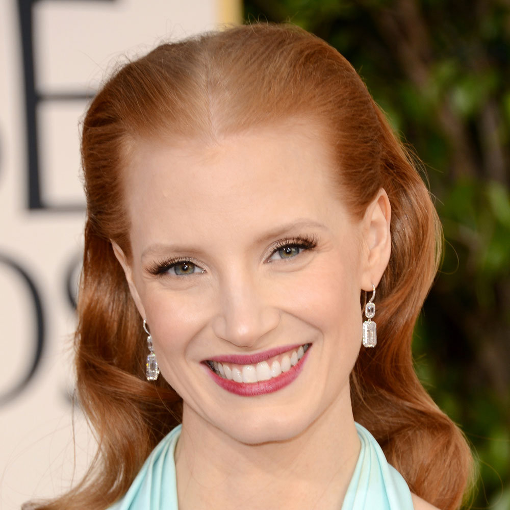 Pictures of Jessica Chastain at the 2013 Golden Globes | POPSUGAR ...