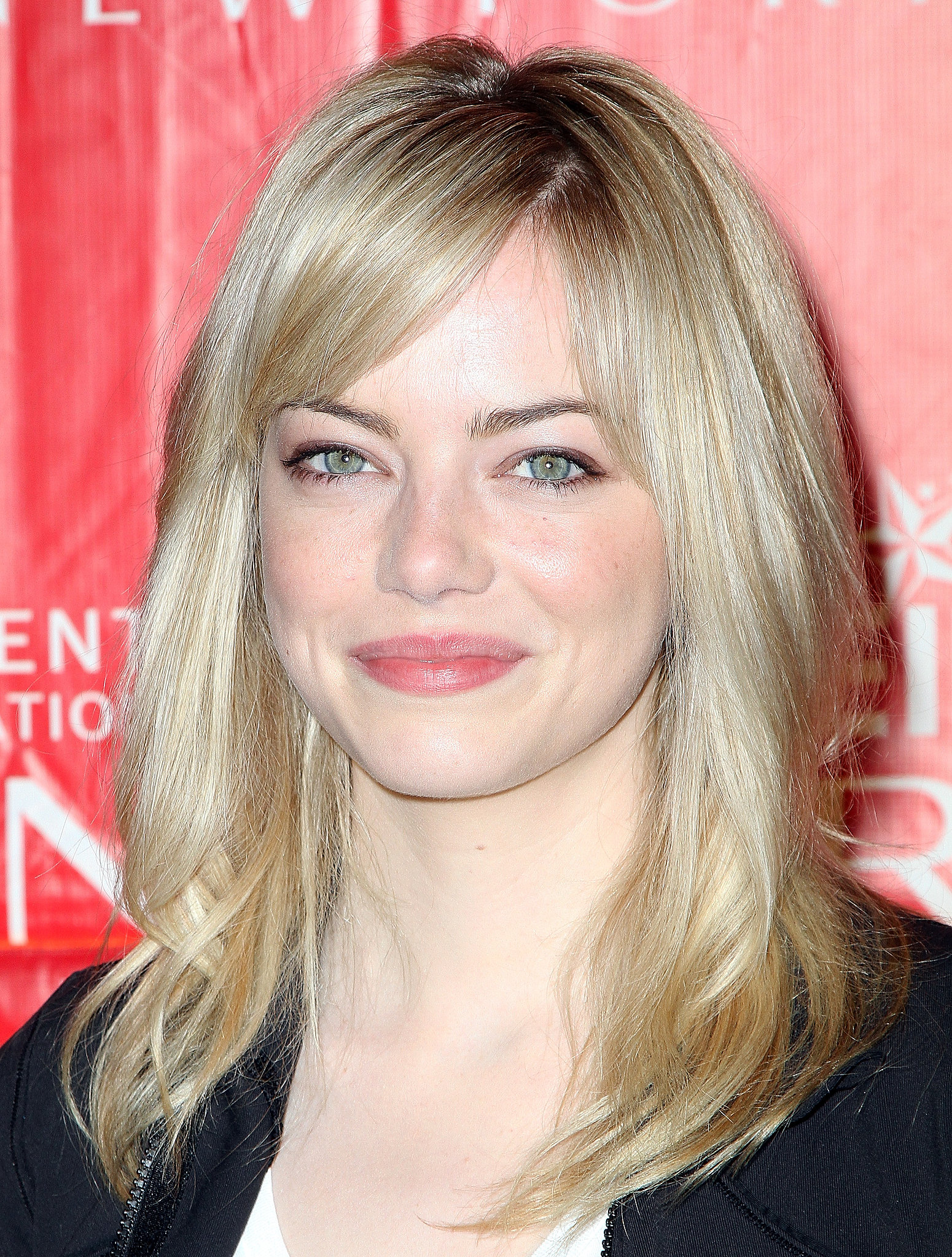 She's gone from red to brown to blond and back again, but Emma Stone ...