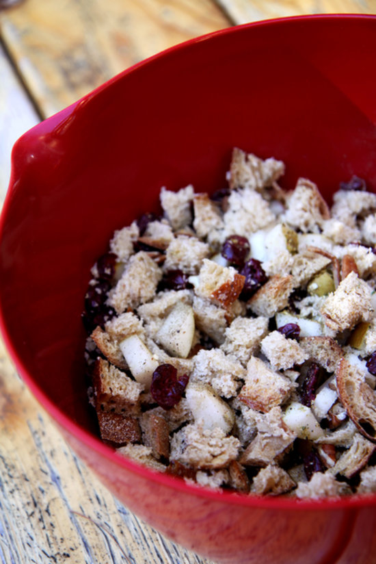 Healthy Recipe: Cranberry-Pear Wild Rice Stuffing | POPSUGAR Fitness