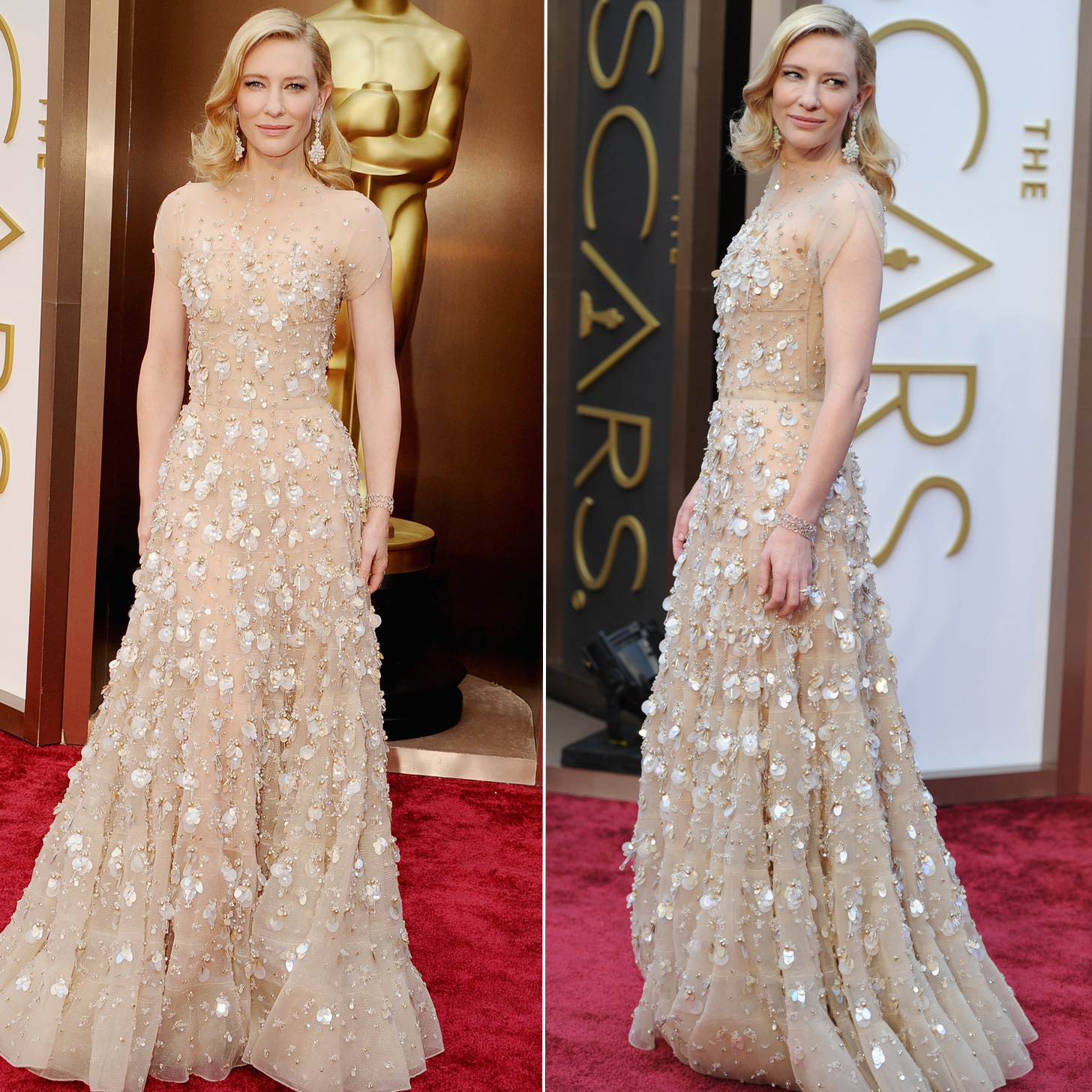 Cate Blanchett Armani Dress at Oscars 2014 | POPSUGAR Fashion