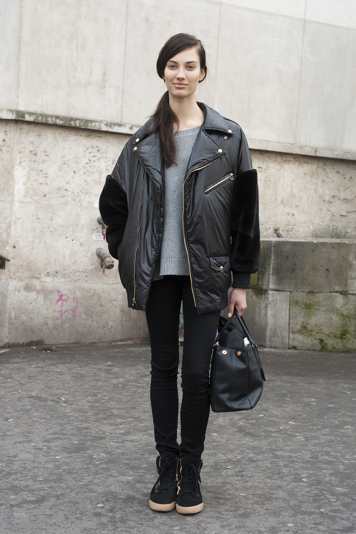 PFW Model Street Style Day Seven | It's a Model Takeover at Paris ...