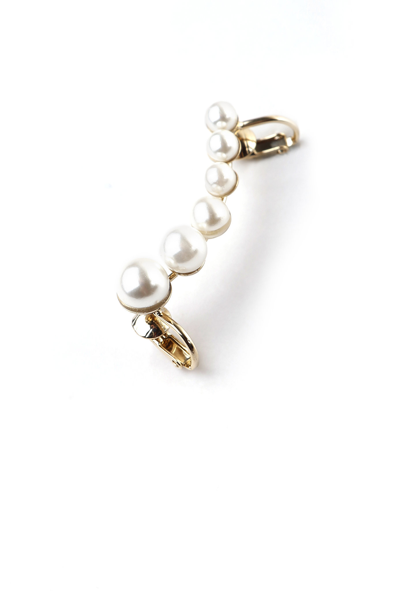 Rue Gembon Pearl Ear Cuff | POPSUGAR Fashion