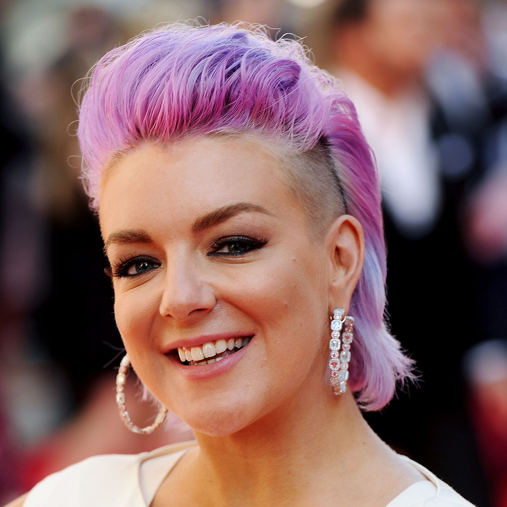 Sheridan Smith Shaves Her Hair and Dyes It Lilac | POPSUGAR Beauty UK