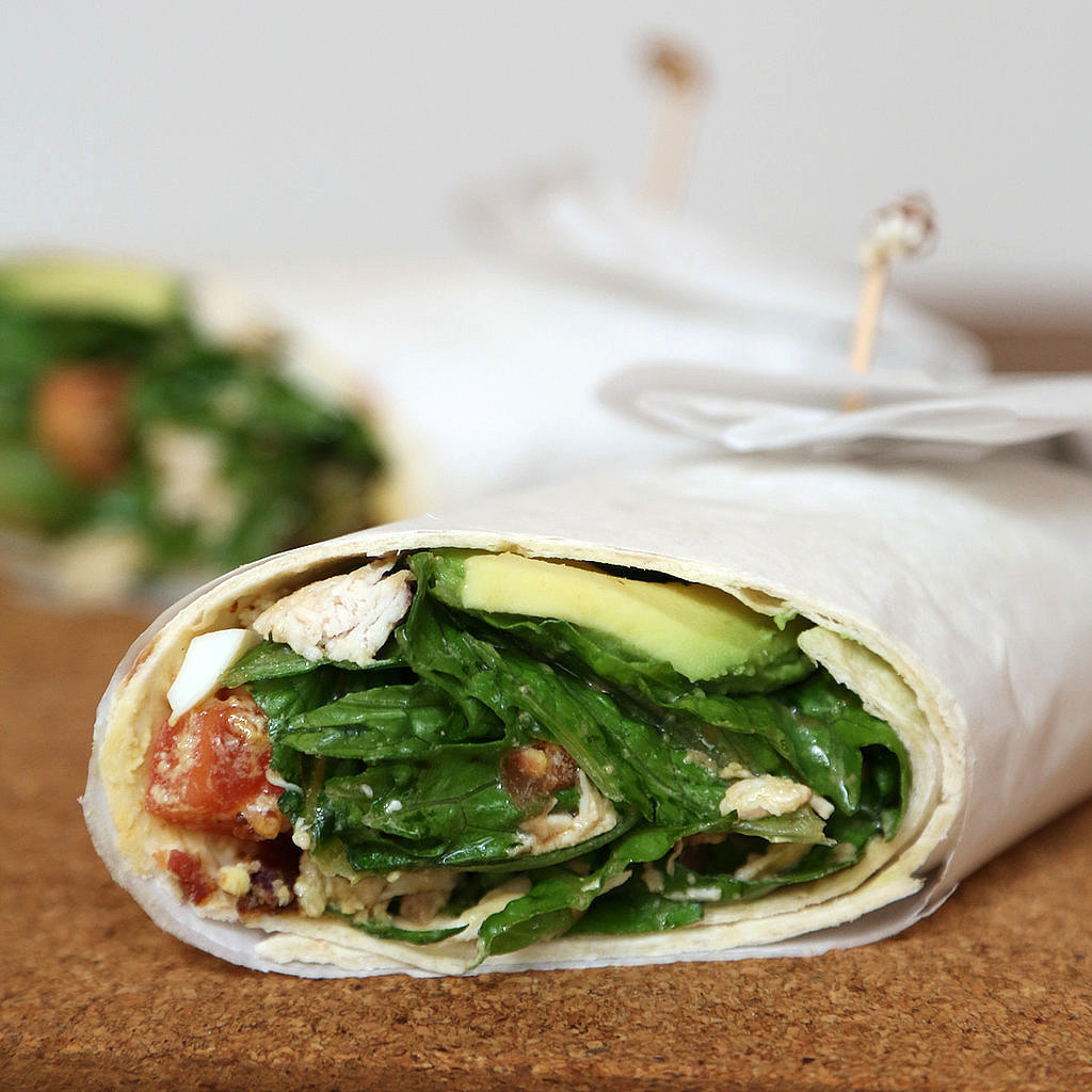 Cobb Salad Wrap | 40+ Good-Looking Lunches to Bring to Work | POPSUGAR Food