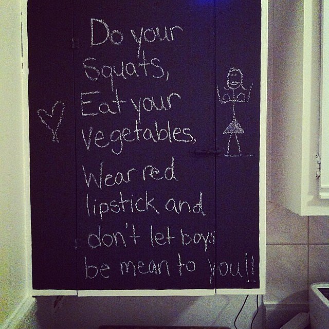 Instant Inspiration Straight From the Chalkboard
