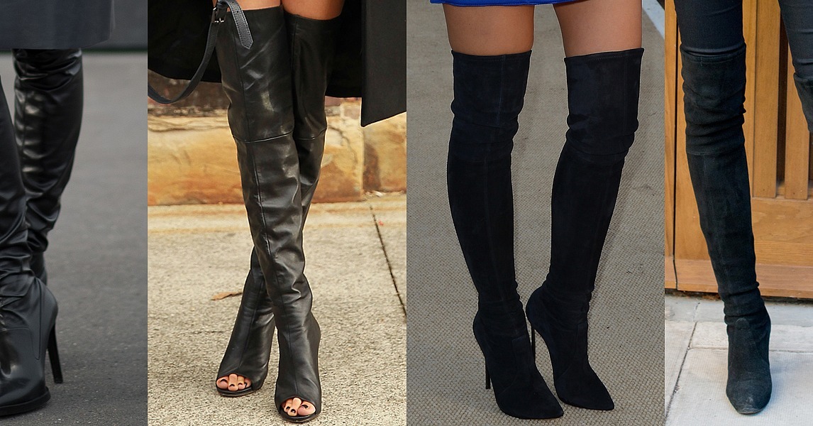 How to Wear Over-the-Knee and Thigh-High Boots | POPSUGAR Fashion UK
