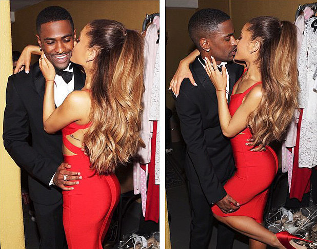 Ariana Grande Kisses Big Sean Pictures