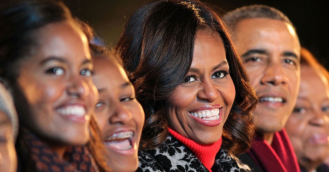 Obama Family Photos 2014 | POPSUGAR Celebrity