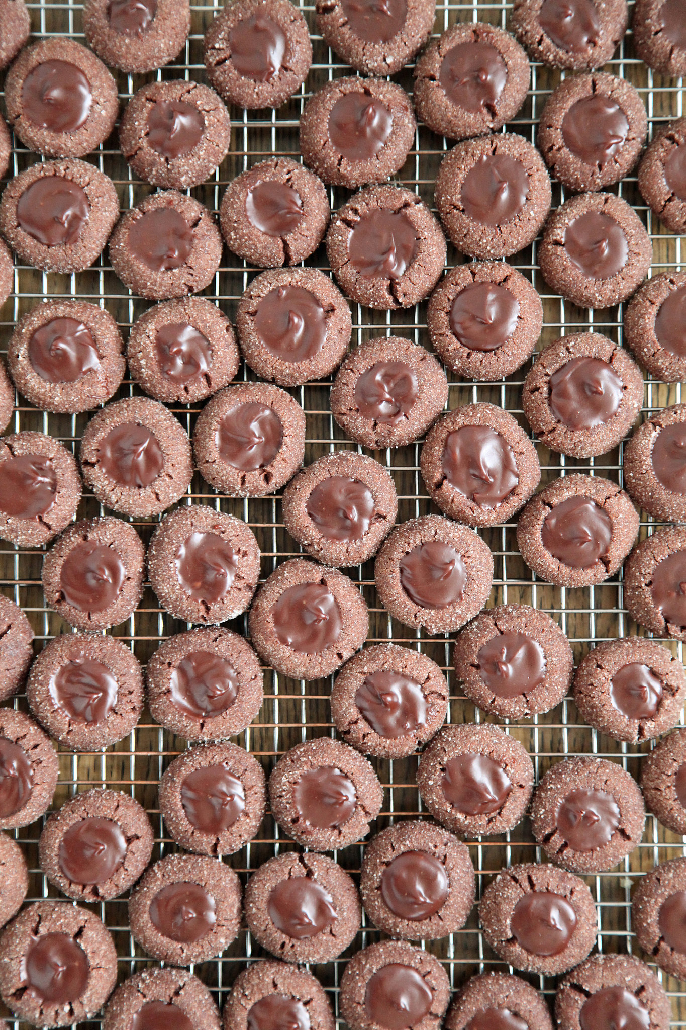 Chocolate Thumbprint Cookie Recipe POPSUGAR Food