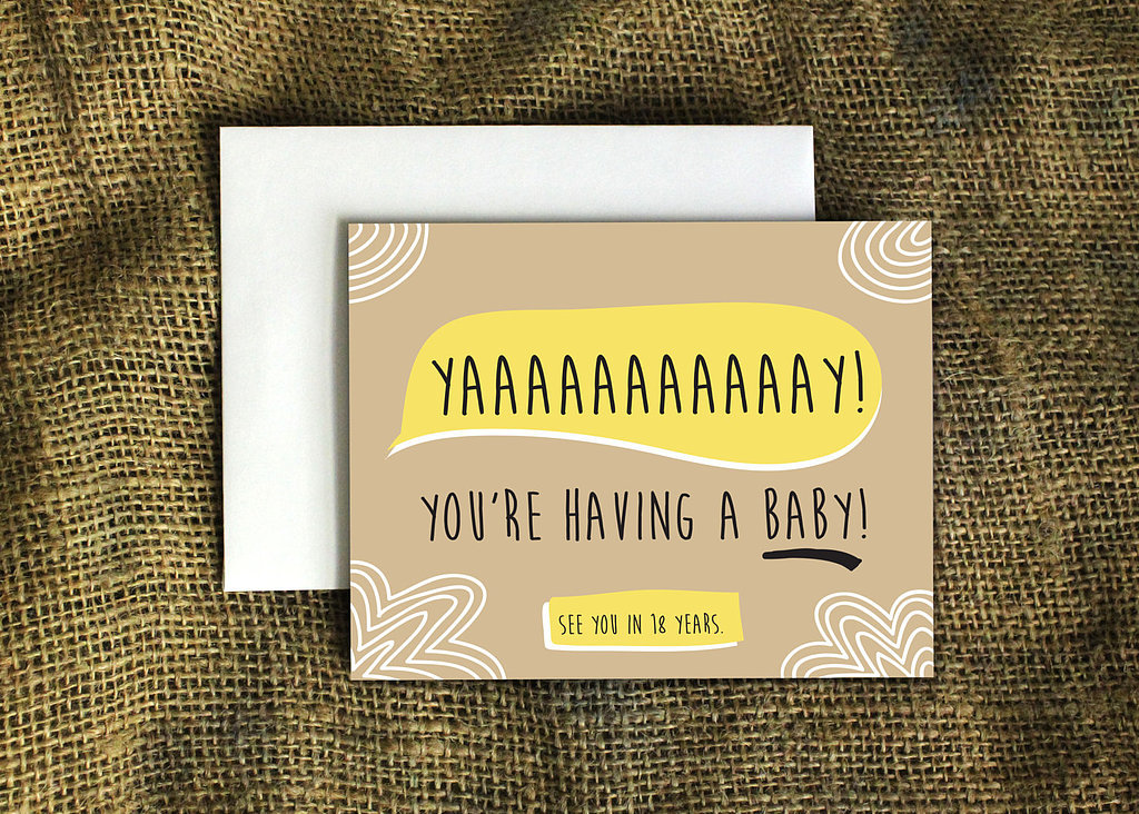 See You Soon | 21 Hilarious Cards to Send Your Pregnant Friends ...