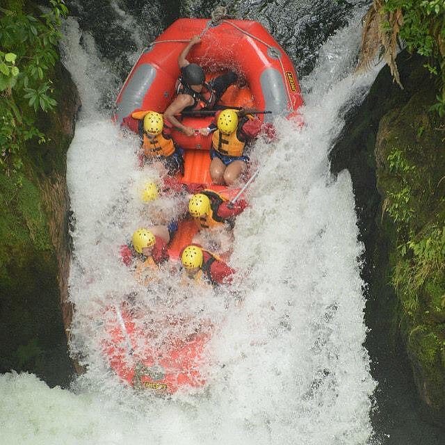 Go Whitewater Rafting Down the Rotorua Waterfall in New Zealand | The ...