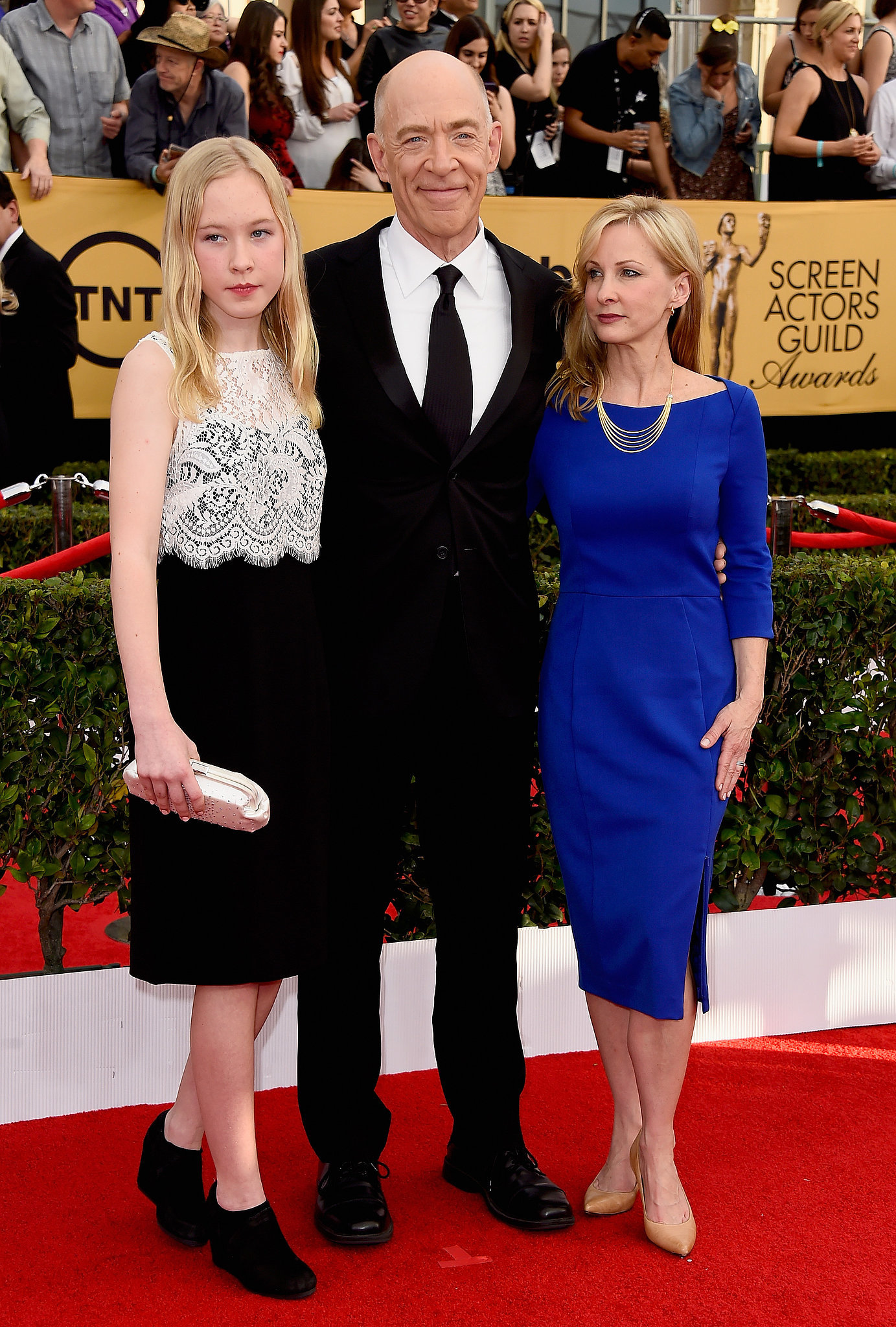 Whiplash star J.K. Simmons brought his wife, Michelle, and daughter ...