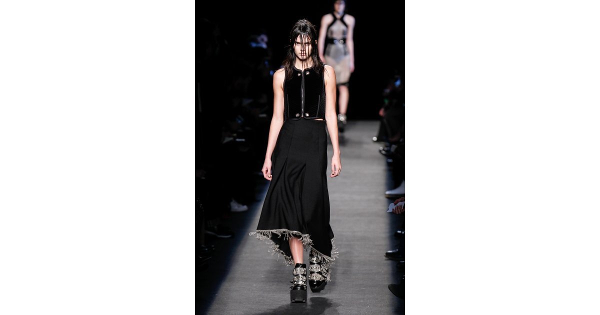 She Made Her Fall '15 Runway Debut at Alexander Wang | How Kendall Is ...