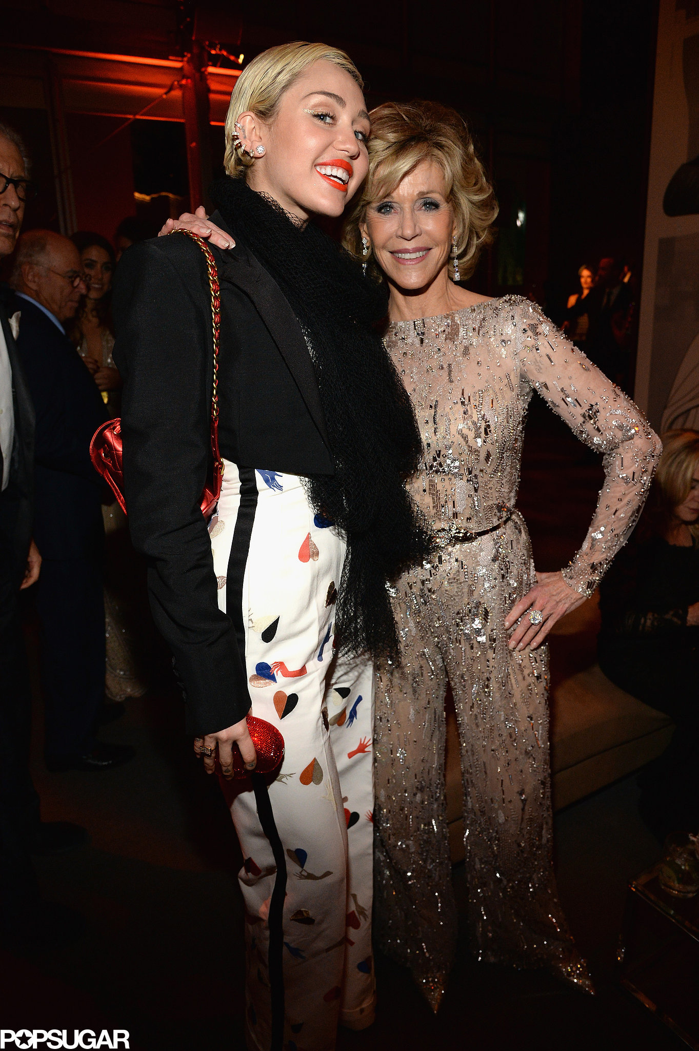 Miley Cyrus and Jane Fonda | The 20 Most Fun-Filled Photos From Vanity ...