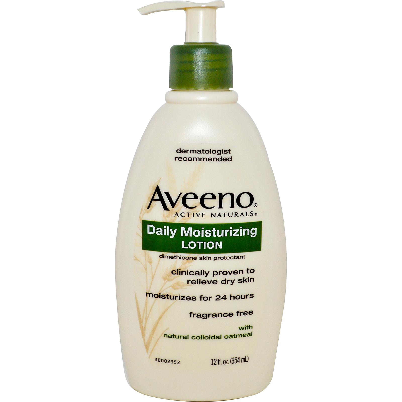 Aveeno Daily Moisturizing Lotion | 45 Beauty Essentials Runway Models ...