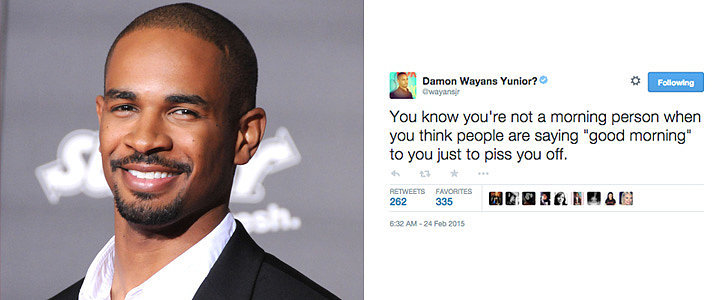 Damon Wayans Jr.'s Funniest Tweets | POPSUGAR Celebrity