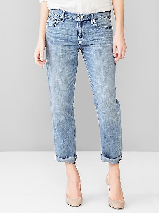 Gap 1969 Sexy Boyfriend Linen Jean ($80) | The Ultimate Guide to Spring ...