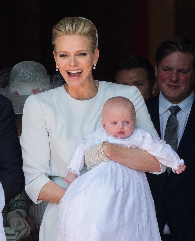 The Royal Twins of Monaco Are Baptized | Pictures | POPSUGAR Celebrity