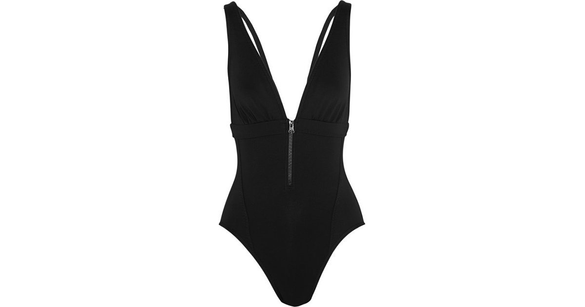 Adidas by Stella McCartney Zipped Plunge Swimsuit | The 21 Most ...