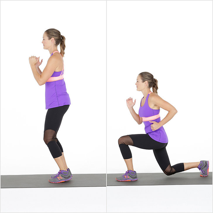 Alternating Lunge Jump | A Calorie-Burning Workout For People Who Hate ...