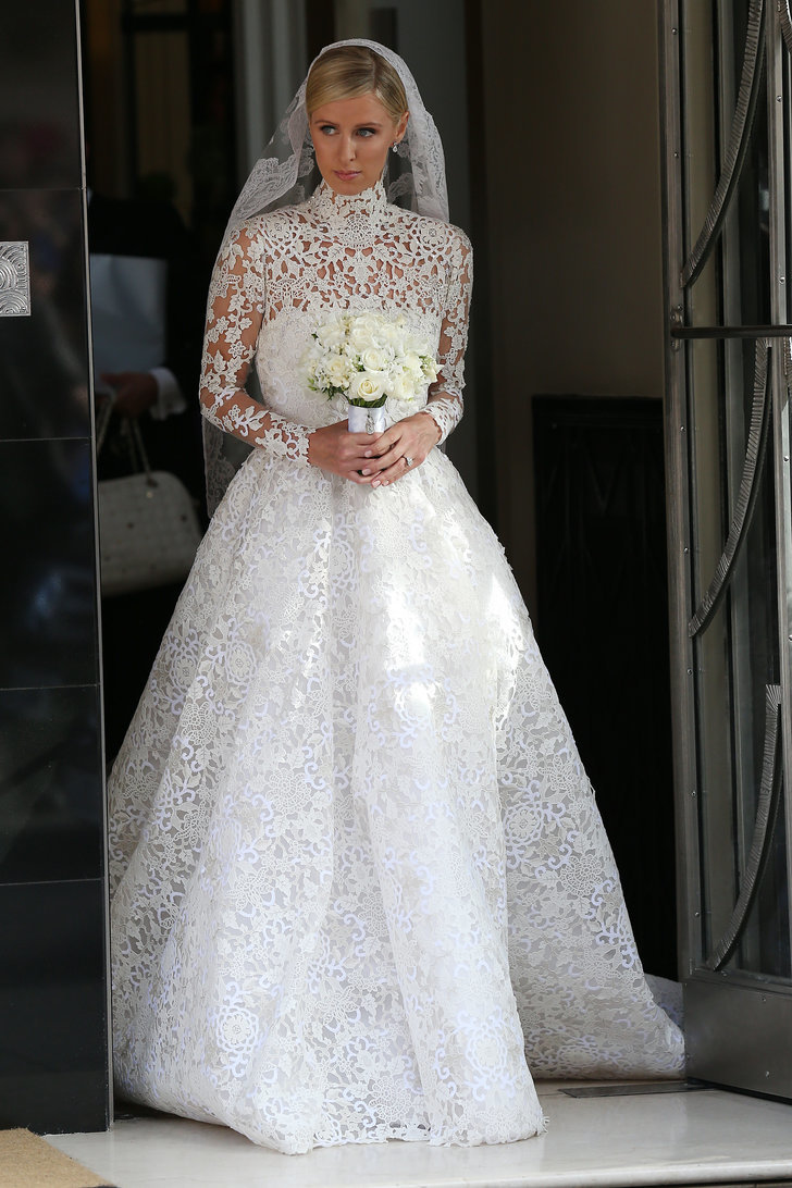 Nicky Hilton got married in a very modest Valentino gown. | Nicky ...