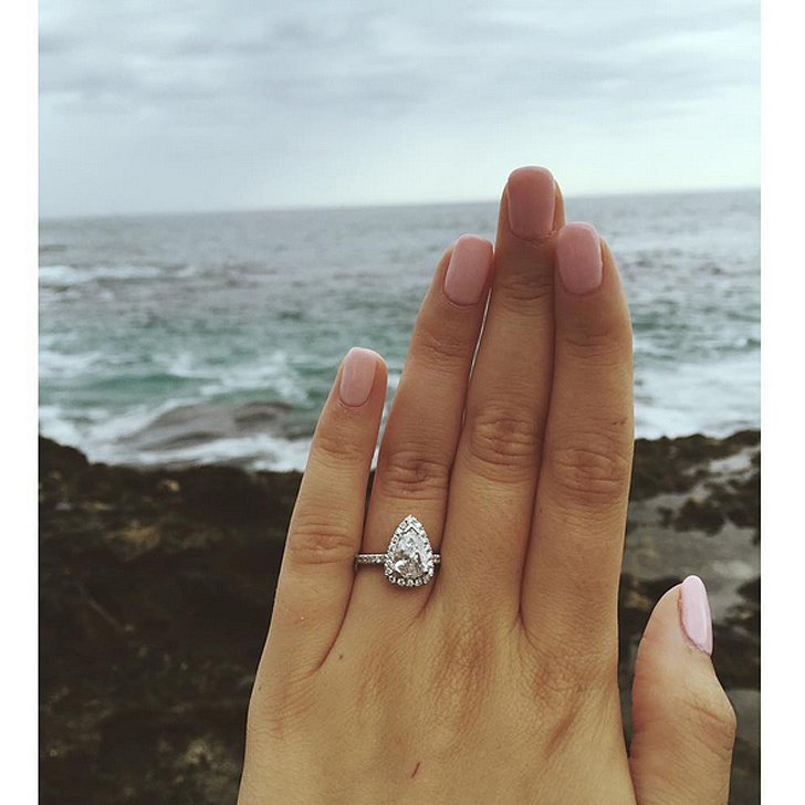 Engagement Ring Photos on Instagram | POPSUGAR Fashion Australia