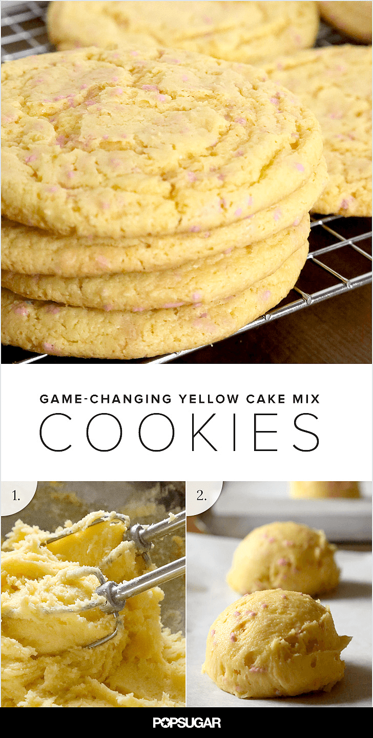 Cake Mix Cookie Recipe  POPSUGAR Food