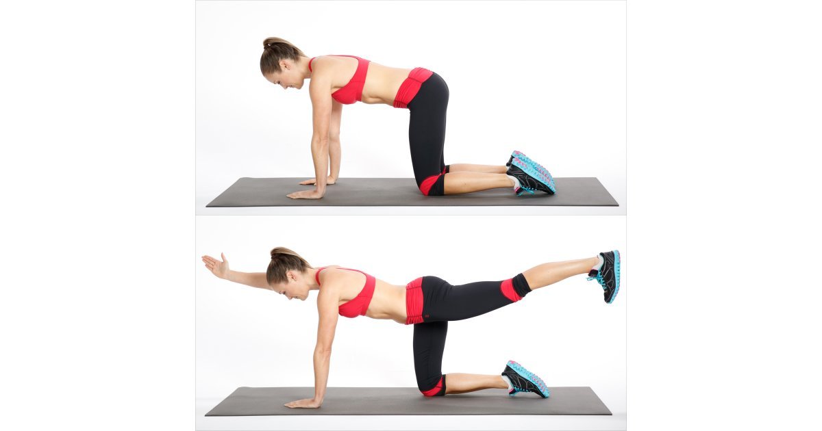 Birdog | Skip the Crunches, and Try These 25 Ab-Sculpting Moves ...