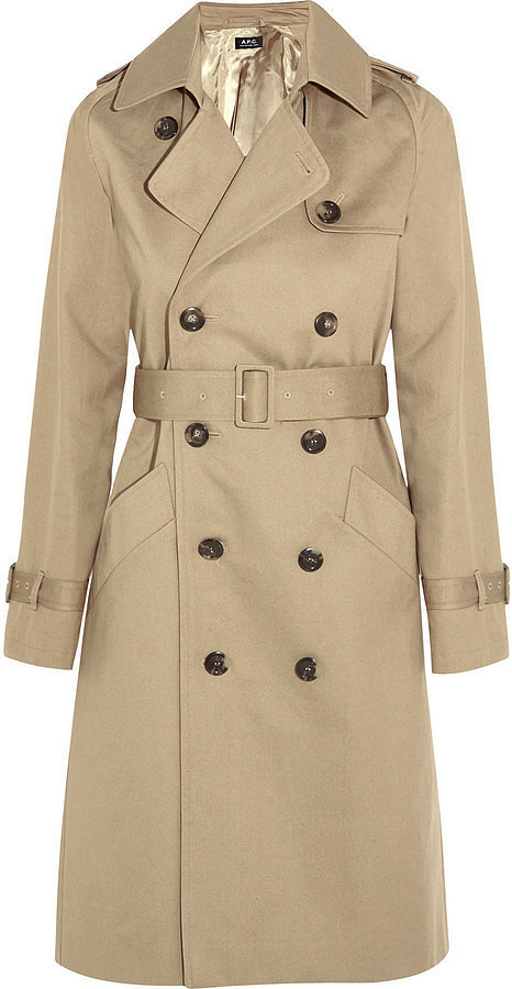 A.P.C. Twill Trench Coat ($635) | The Jackets Every Woman Should Have ...