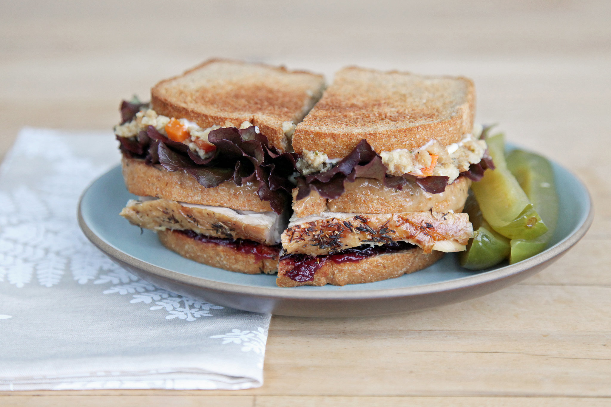 Leftover Turkey Sandwich Recipe From Friends Popsugar Food