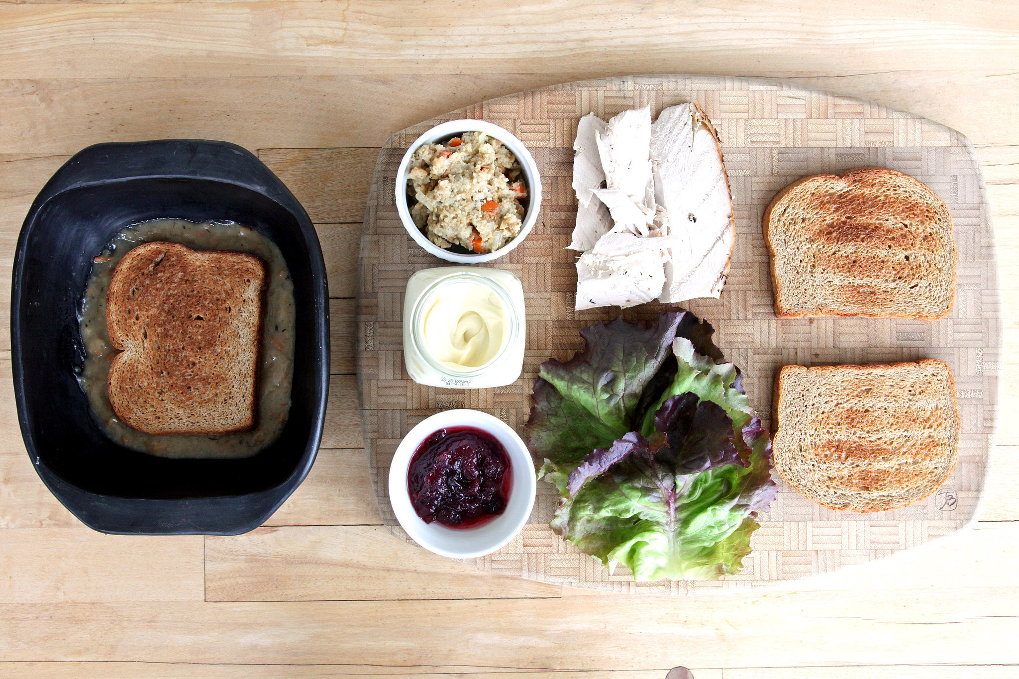 Leftover Turkey Sandwich Recipe From Friends Popsugar Food