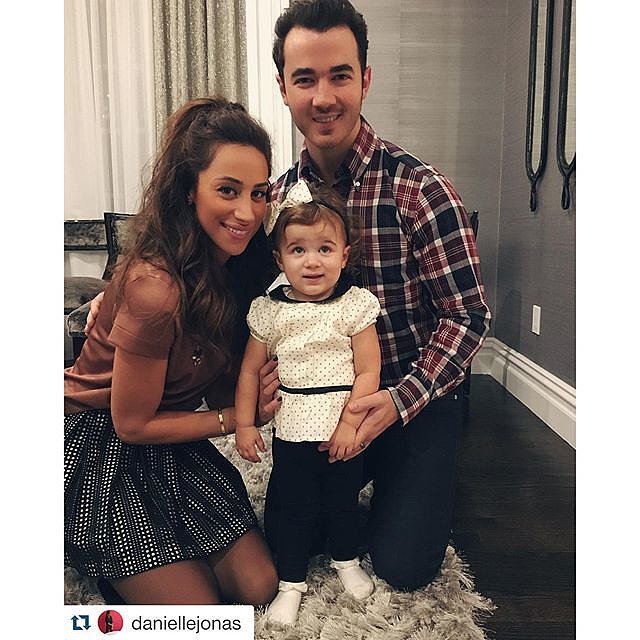 Kevin and Danielle Jonas posed for a family photo with their | See How ...