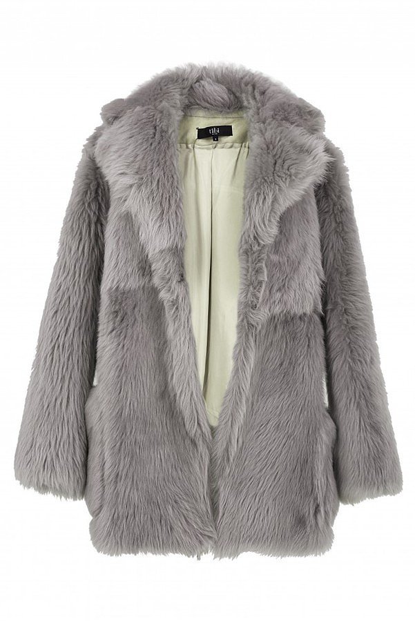 Olivia Palermo's Fur Coat | POPSUGAR Fashion