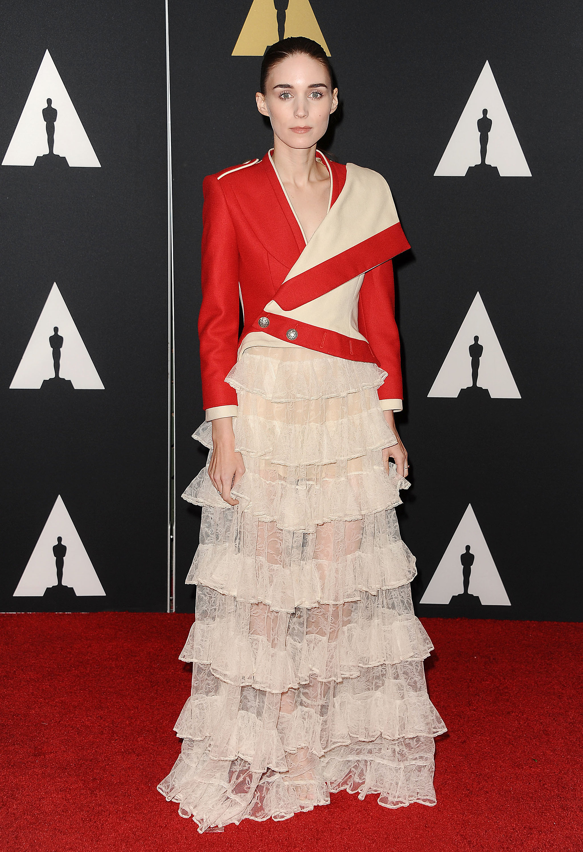 Rooney Mara Wearing Alexander McQueen at the 7th Annual Governors Awards