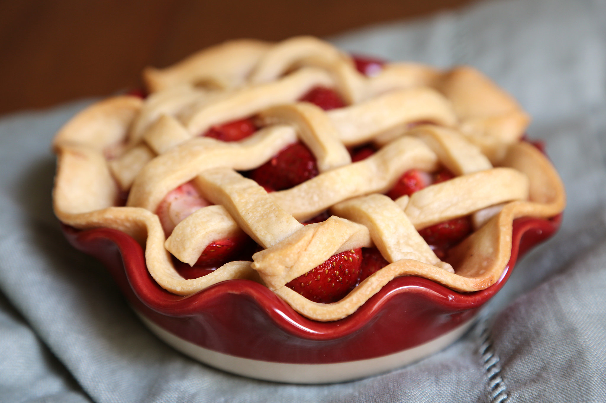 Raspberry Pie Recipe (with Streusel Topping)