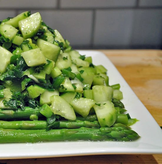 Asparagus and Cucumber Salad Recipe POPSUGAR Food