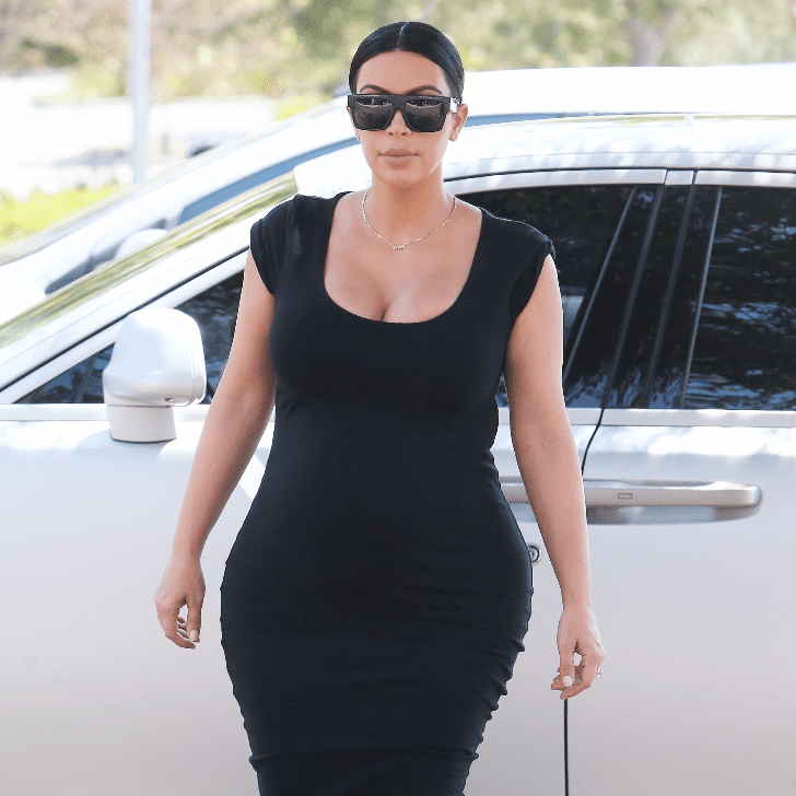 Kim Kardashian Baby Bump Grocery Store Pictures | POPSUGAR Celebrity