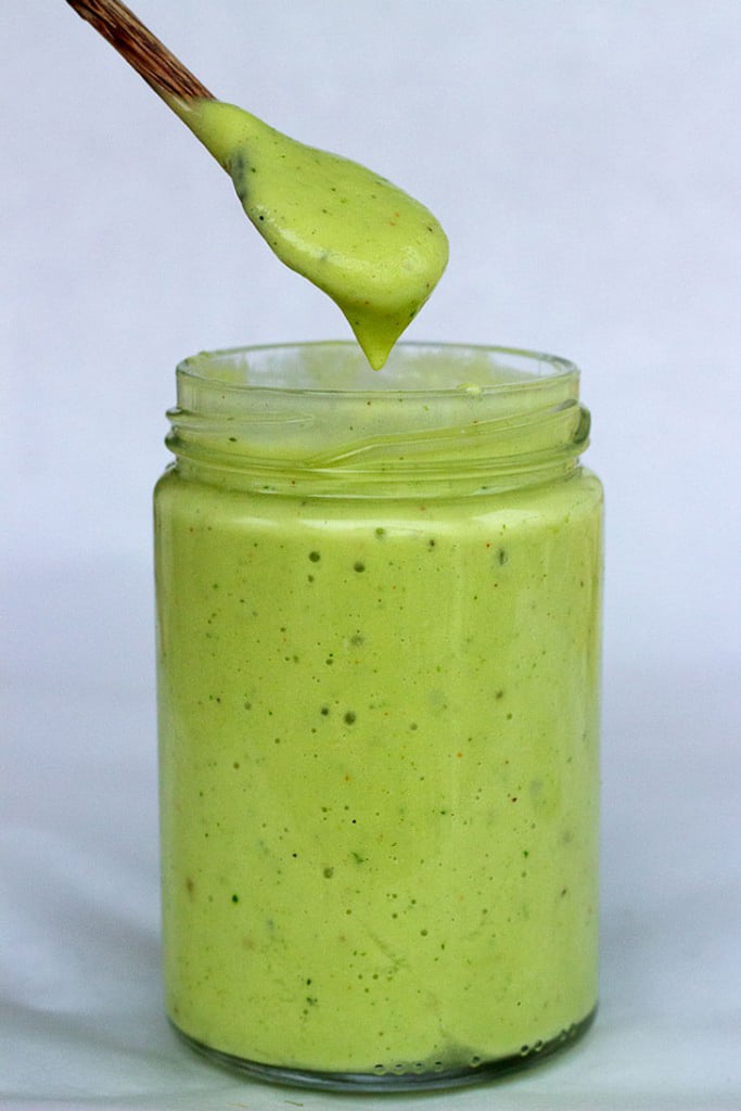 Creamy Avocado Dressing Recipe Popsugar Latina 